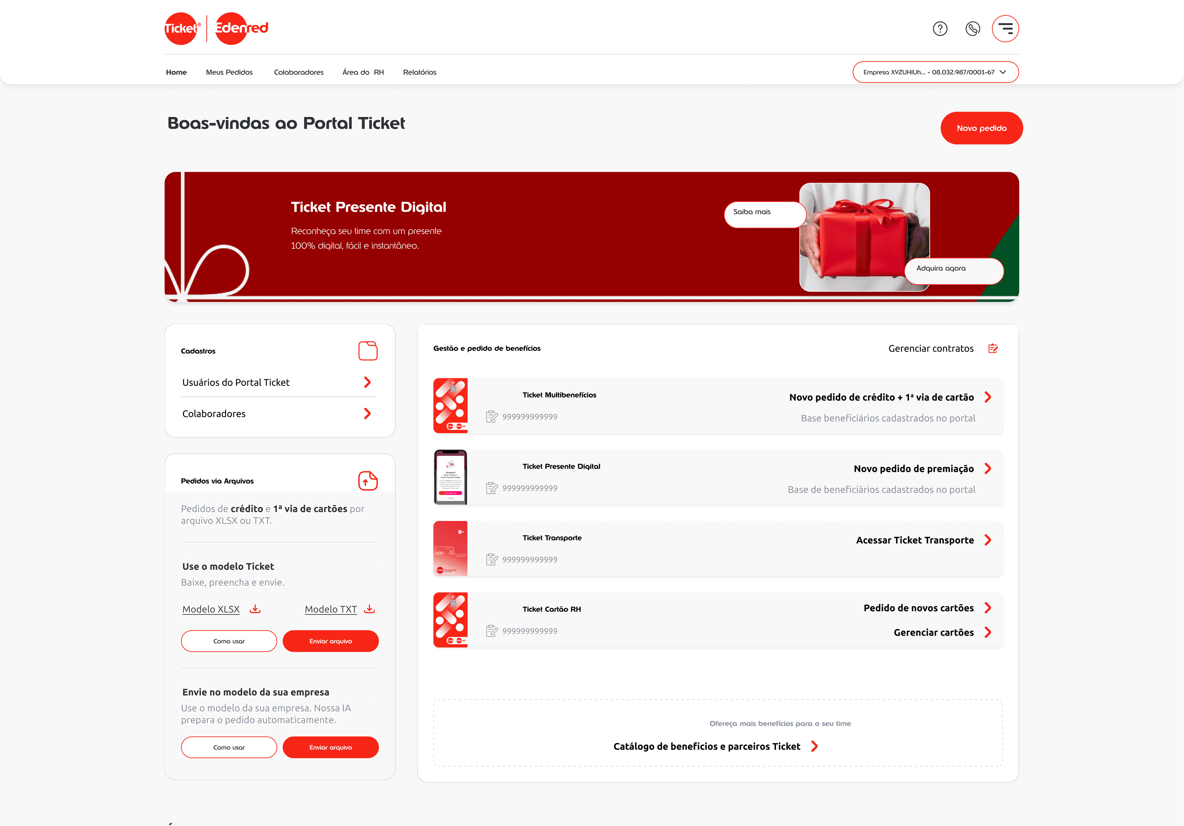 New activation-guided home page
